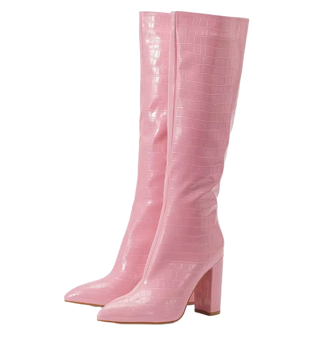 Pink boot