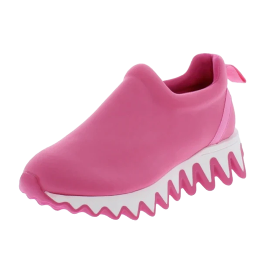 Wave Sole Slip-On Sneakers