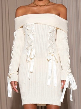 Cream dress